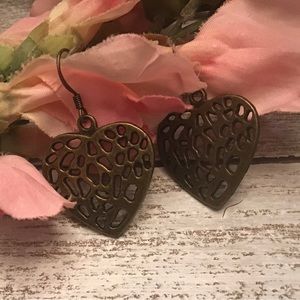 3/$15.00 Heart Earrings